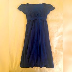 Navy blue dress